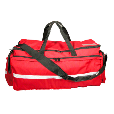 Image of Large EMS Duffle With Supplies Red