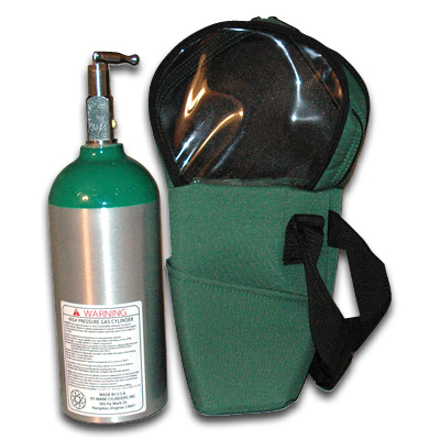 Image of Oxygen Case for M9 or C Tank Green