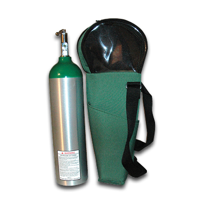 Image of Oxygen Case for D Tank Green