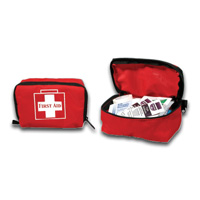 Image of Compact First Aid Bag Red
