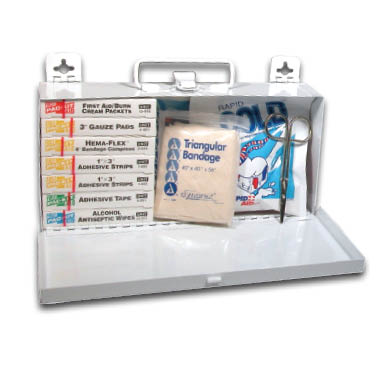 Image of Metal 10 Person First Aid Kit