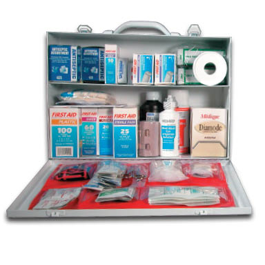 Image of Metal-75 Person First Aid Kit