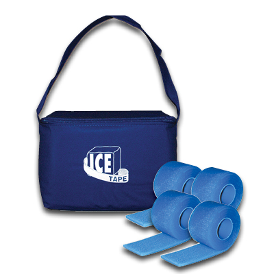 Image of Blue Cooler Bag w/Equine Ice Tape