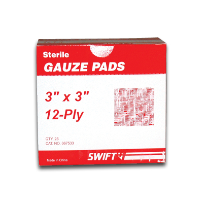 Image of Gauze Pads 3" x 3" (25/box)