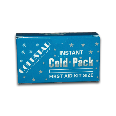 Image of Coldstar Instant Cold Ice Pack, Boxed Disposable 5" x 5.5"