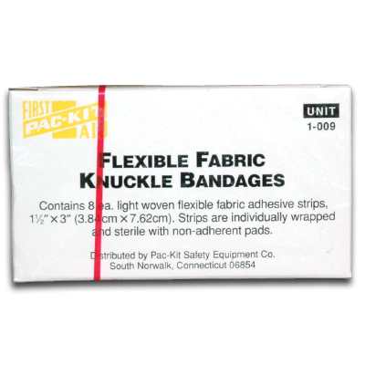 Image of Unitized Knuckle Bandages (8/box)