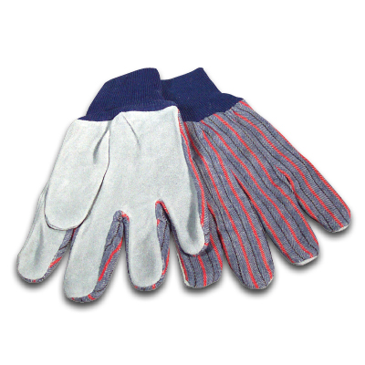 Image of Work Gloves with Leather Palm