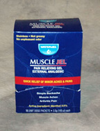 Image of Water Jel Muscle Jel Packets 1/8 oz. (96/box)-Clearance