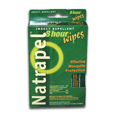 Image of Natrapel Bug Repellent Wipes (12/bx)
