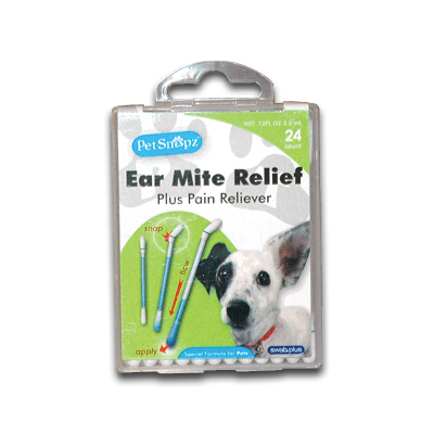 Image of Ear Mite Relief Swabs for Pets .12 oz (24/box)