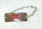 Image of Med ID Tag Bracelet - Diabetic