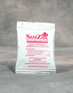 Image of Sanizide Packets 0.5 fl oz ea. (50/pkg)