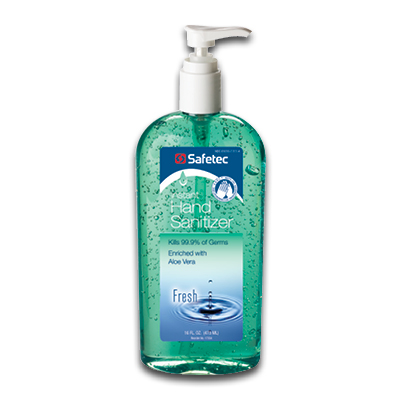 Image of Safetec ABHC Instant Hand Sanitizer Fresh Scent 16 oz.