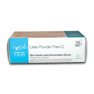 Image of Latex Gloves, Powder-Free, Small  - Omni Trust (100/box)