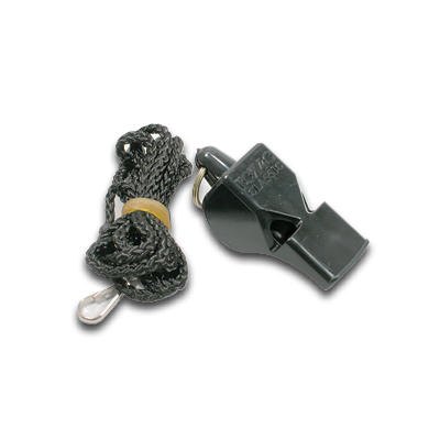 Image of Fox40 Classic Whistle w/Lanyard Black