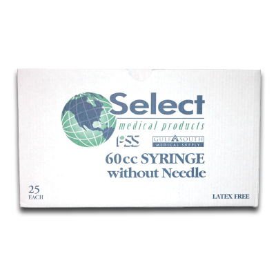 Image of Syringe 60cc (no needle) (25/bx)
