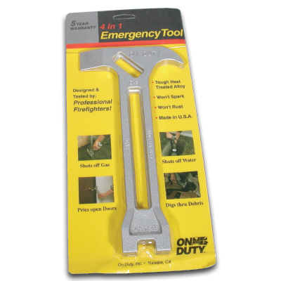 Image of Emergency Tool Gas and Water Shut Off 4 in 1