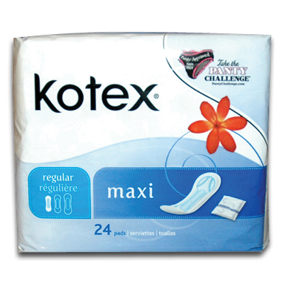 Image of Kotex Maxi Pads (24/pk)