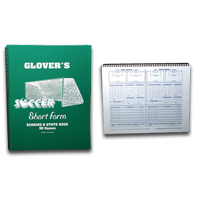 Image of Soccer Scorebook 30 Games Short Form