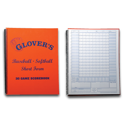 Image of Baseball Scorebook 30 Games Short Form