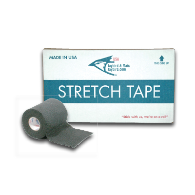 Image of Lightweight Elastic Stretch Tape - Black - 3" x 7.5 yds. (16/cs)