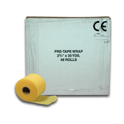 Image of Case of Pre Wrap 2.75" x 30 yds. - Gold (48/cs)