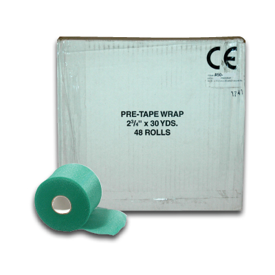 Image of Pre Wrap 2.75" x 30 yds. - Green (48/cs)