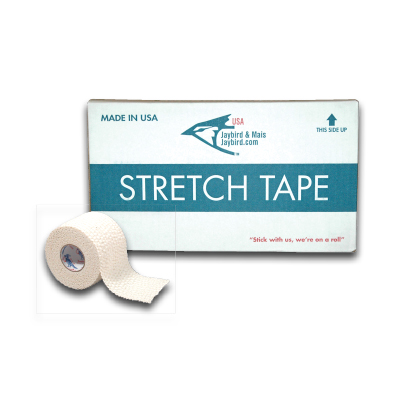 Image of Lightweight Elastic Stretch Tape - White - 2" x 7.5 yds. (24/cs)