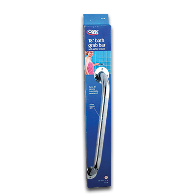 Image of Grab Bar Chrome Plated Knurled 18"