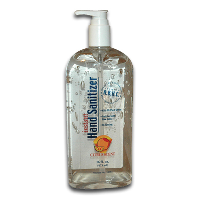 Image of Safetec ABHC Instant Hand Sanitizer Citrus 16oz.