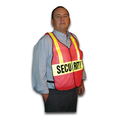 Image of Security Safety Vest FL Orange