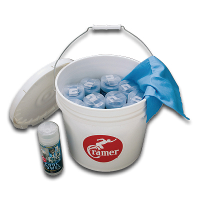 Image of Cool Towel Team Bucket (12 Small Cool Towels)