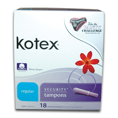 Image of Kotex Tampons (18/bx)