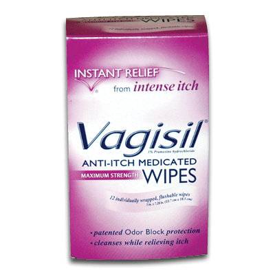 Image of Vagisil Wipes (12/bx)