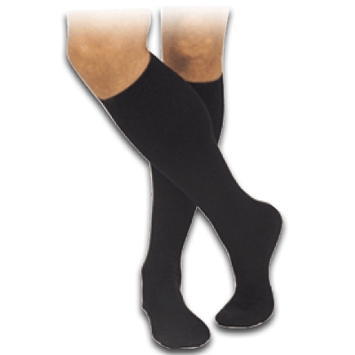 Image of Men's Dress Support Socks Knee-Hi - Large (1/pr)