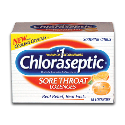 Image of Chloraseptic Lozenges Citrus (18/bx)
