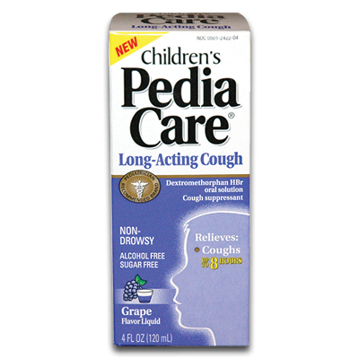 Image of Children's Pediacare Long-Acting Cough Grape 4 oz.