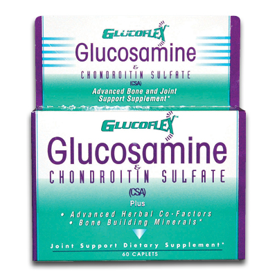 Image of Glucoflex Glucosamine & Chondroitin Sulfate Caplets (60/bx)
