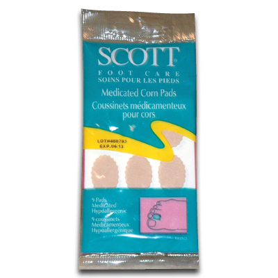 Image of Scott Foot Care Medicated Corn Pads (9/pk)