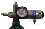 Image of Brass Regulator w/No Demand Ports, 1 Barb, Right Handed