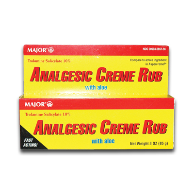 Image of Major Analgesic Creme Rub with Aloe 3 oz