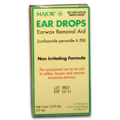 Image of Major Ear Drops Earwax Removal Aid .5 oz