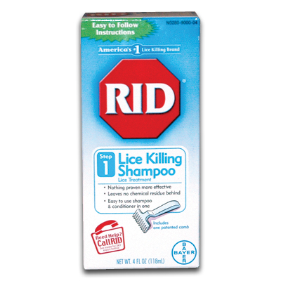 Image of Rid Lice Killing Shampoo w/Comb 4 oz.