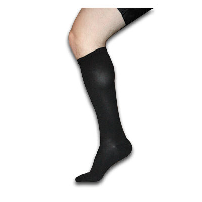 Image of Venosan Over the Calf  Dress Style Support Socks mmHg 15-25 Black Medium