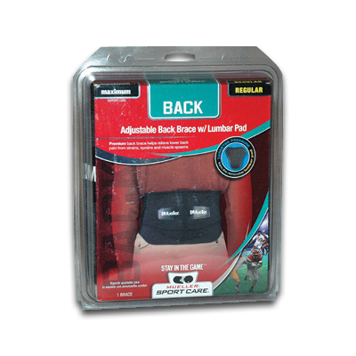 Image of Mueller Back Brace with Lumber Pad Universal 28