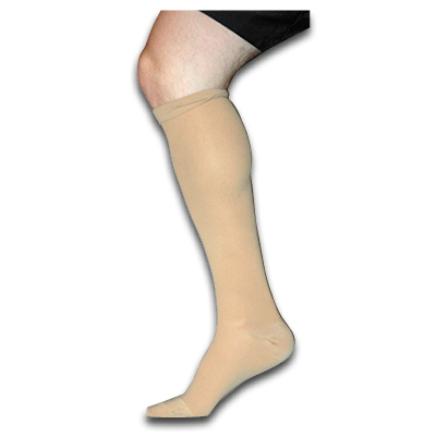 Image of Venosan Below Knee Medical Stockings Closed Toe 30-40 mmHg Beige Medium