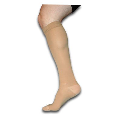 Image of Venosan Below Knee Anti-Embolism Stockings Closed Toe mmHg 10-20 Beige Small
