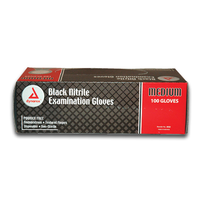 Black+Nitrile+Gloves+Powder+Free+Medium+-+Dynarex+%28100%2Fbox%29
