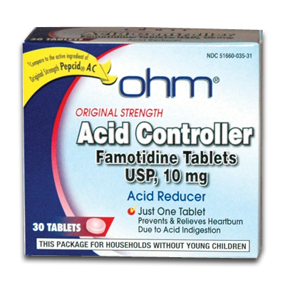 Image of Goldline Famotidine Acid Reducer 10 mg. (30/bx)