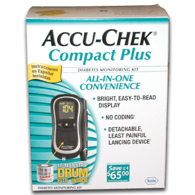 Image of Accu-Check Compact Plus Kit